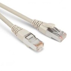 Патч-корд RJ45 - RJ45, 4 пары, FTP, категория 6A, 1.5 м, белый, LSZH LANMASTER LAN-PC45/S6A-1.5-WH