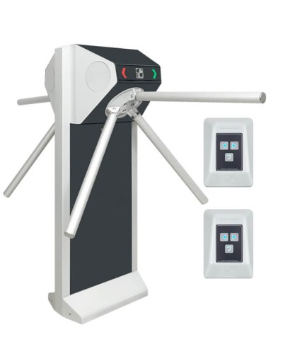 CARDDEX Комплект двухпроходной сетевой проходной STL-04NEC в Таганроге Турникеты Pintop.ru