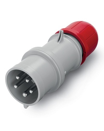 Вилка кабельная IP44 32A 3P+E+N 400V DKC DIS2133237 в Таганроге Аксессуары для стоек и шкафов Pintop.ru