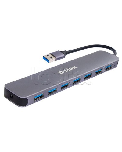 Концентратор с 7 портами USB 3.0 D-Link DUB-1370/B2A в Таганроге Дополнительное оборудование для сетей Pintop.ru