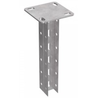 Стойка потолочная для средних нагрузок 35х30х400 пятка 120х120 Промрукав (PR08.2760)