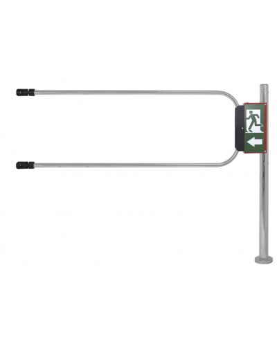 Smartec ST-GR014EC-CR - Калитка аварийного выхода с электромагнитом, хромированная, в комплекте стойка 1000 х D50 мм и створка 1400 х D25 мм. в Таганроге Калитки Pintop.ru