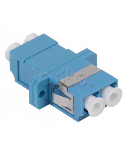 Проходной адаптер LC-LC, (SM/MM), UPC, (Duplex) ITK (FC1-LCULCU2C-SM) в Таганроге Проходные адаптеры и розетки оптические Pintop.ru