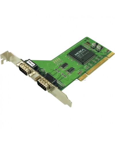 2-портовая плата RS-232 для шины Universal PCI Moxa CP-102U в Таганроге Сетевые карты Pintop.ru