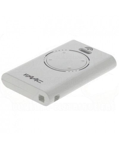 Брелок-передатчик 4-канальный Faac 787010 (белый) в Таганроге Устройства радиоуправления для шлагбаумов и автоматики Pintop.ru