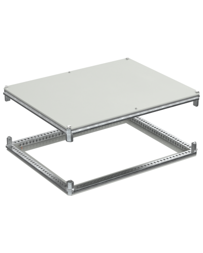 FORMAT Крыша и основание (под фланец) 800х1000мм IEK (FO-00-KOF-080-100) в Таганроге Аксессуары для стоек и шкафов Pintop.ru