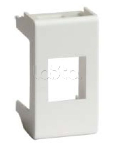 Адаптер для информационных разъемов AVAYA-SYSTIMAX, «Viva», 1 мод., белый DKC 45006 в Таганроге Аксессуары для стоек и шкафов Pintop.ru