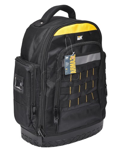 ARMA2L 5 Рюкзак монтажника с резиновым дном BP-07 IEK (A2L5-BP11-07-K02) в Таганроге Аксессуары для лотков Pintop.ru