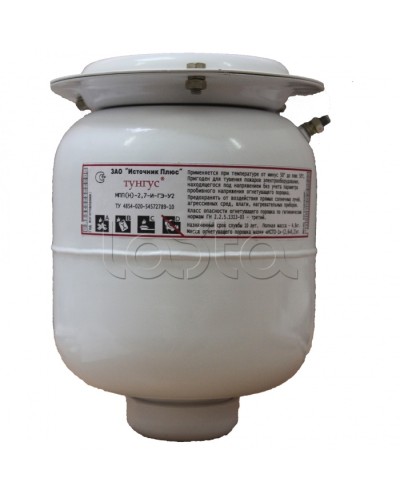 Модуль порошкового пожаротушения термостойкого исполнения Источник-плюс Тунгус-МПП(Н-Т1)-2,7(н)-И-ГЭ-У2 в Таганроге Модули порошковые Pintop.ru