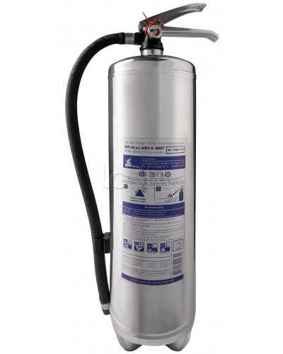 Огнетушитель ПОЖТЕХНИКА ОП-6(з) МИГ d156 нерж. d156 ( в Таганроге Огнетушители Pintop.ru