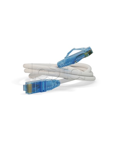 Патч-корд Hyperline PC-LPM-UTP-RJ45-RJ45-C6-3M-LSZH-WH в Таганроге Патчкорды (медные) Pintop.ru