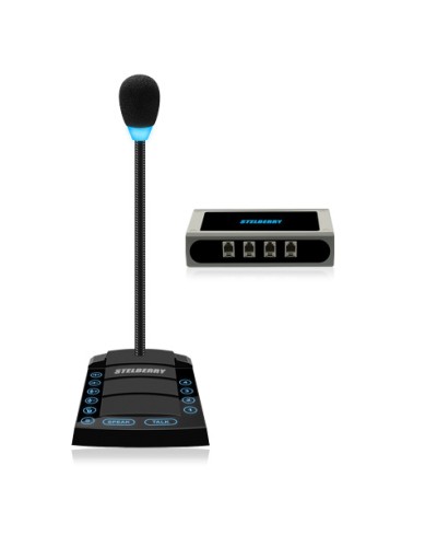 Устройства переговорное 4-канальное STELBERRY S-740 в Таганроге Переговорные устройства Pintop.ru