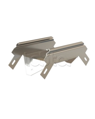 Угол 90° вертикальный наружный Hyperline RST-VEA90-100-50-0,8-SZ в Таганроге Аксессуары для лотков Pintop.ru