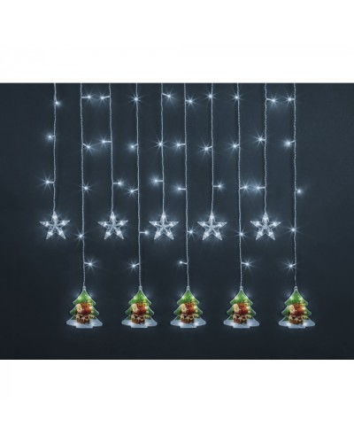Гирлянда Navigator 95 027 NGF-D037-04 (бахрома звезды и елки WW 3*0.6м IP20) в Таганроге Источники света(Лампы) Pintop.ru