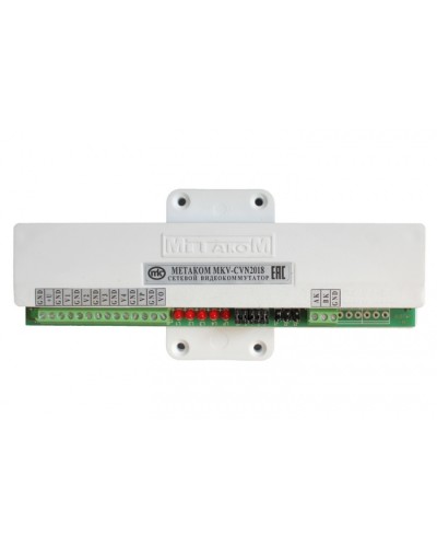 Видеокоммутатор сетевой Метаком MKV-CVN2018 в Таганроге Блоки коммутации многоабонентные Pintop.ru