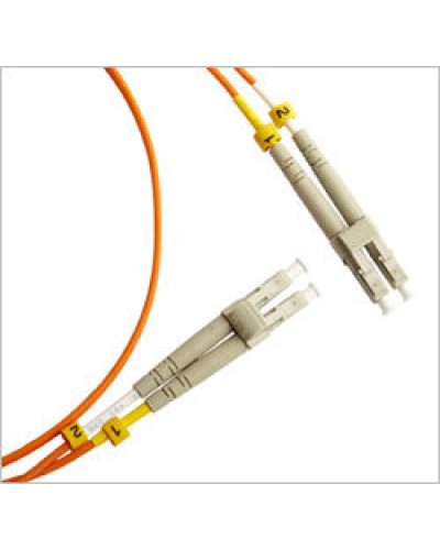 Патч-корд оптический LSZH, дуплексный, LC/PC-LC/PC, MM 50/125, 1м LANMASTER LAN-2LC-2LC/OM2-1.0 в Таганроге Патч-корды и пигтейлы Pintop.ru