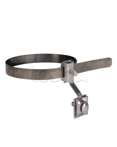 Держатель для труб универсальный D=(0-160) мм CZ, полоса нерж. сталь EKF PROxima (lp-d3001-cz) в Таганроге Монтажные материалы Pintop.ru