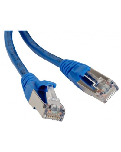 Патч-корд F/UTP Hyperline (PC-LPM-STP-RJ45-RJ45-C5e-20M-LSZH-BL) в Таганроге Патчкорды (медные) Pintop.ru
