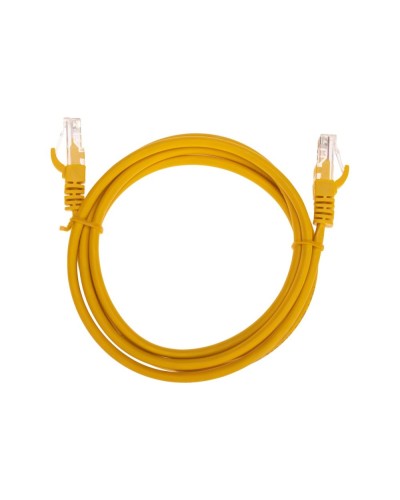 Патч-корд U/UTP, CAT 5e, RJ45-RJ45, 26AWG, LSZH, желтый, 1,5м REXANT 02-0105-105 в Таганроге Патчкорды (медные) Pintop.ru