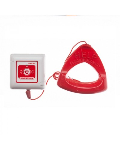 Кнопка со шнуром проводная аналоговая влагозащищенная Getcall GC-0423W1 в Таганроге Переговорные устройства Pintop.ru