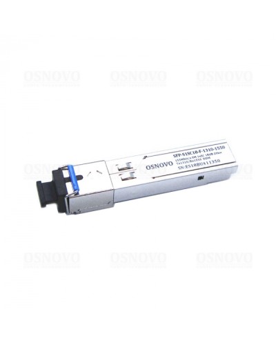 SFP модуль OSNOVO SFP-S1SC18-F-1310-1550 в Таганроге Модули SFP/XFP/GBIC Pintop.ru