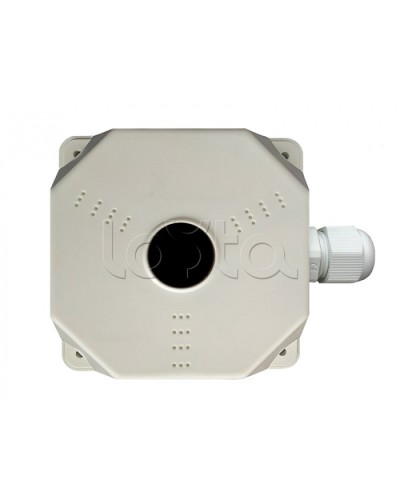 Монтажная коробка Магнито-контакт МК+Видео Люкс белая с гермовводом в Таганроге Распределительные коробки Pintop.ru