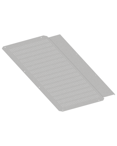 FORMAT Фланец основания встроенного отсека вентилируемый 400х1000мм IEK (FO-00-FBCV-040-100) в Таганроге Аксессуары для стоек и шкафов Pintop.ru