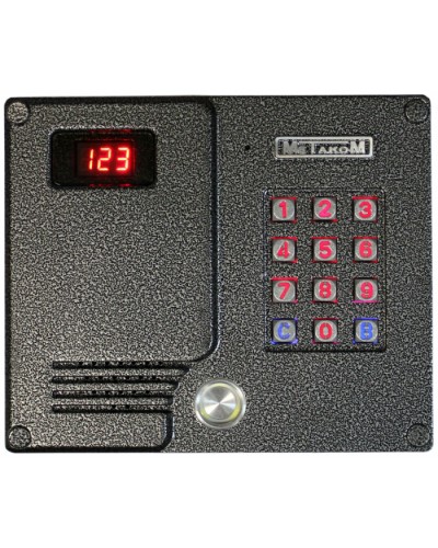 Блок вызова домофона Метаком MK2007-TM-EV в Таганроге Блоки вызова многоабонентные Pintop.ru