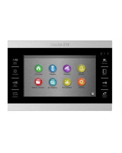 Видеодомофон Falcon Eye Atlas Plus HD (Black) в Таганроге Абонентские видеоустройства Pintop.ru