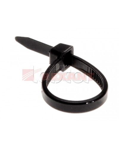 Хомут-стяжка нейлоновый 2.5х60 мм чёрный (100шт/уп) REXANT 07-0061 в Таганроге Стяжки-хомуты Pintop.ru