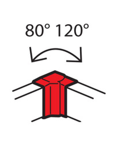 Угол внутренний для кабель-канала METRA 100x50 Legrand (638031) в Таганроге Аксессуары для кабель-канала Pintop.ru
