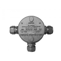 Коробка металлическая взрывозащищенная Магнито-контакт «СЕВЕРЛЕНД» Т ("Тройниковая". Под 3 кабельных ввода или Ех заглушки) керамические клеммники