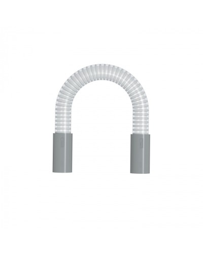 Гибкий переход для трубы диам. 25мм, длина 30см, цвет серый (49415GR) в Таганроге Повороты, муфты, тройники Pintop.ru