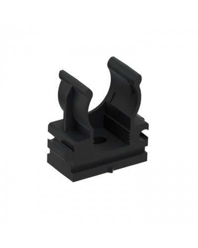 CFQ16 Держатель (клипса) для труб, для монтажного пистолета D16мм, цвет чёрный (10шт) Экопласт (41516-10BL) в Таганроге Держатели, клипсы, скобы Pintop.ru