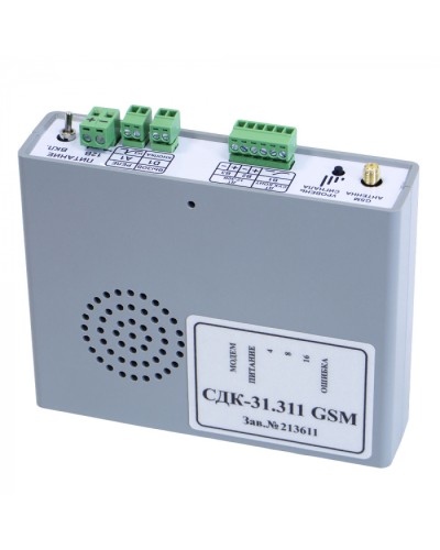 Блок контроля GSM Кристалл СДК-31.311GSM в Таганроге Приемно-контрольные приборы Pintop.ru