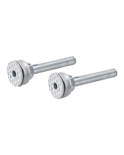 Ножка M12x95 (до 500 кг), цвет серебристый, для шкафов и стоек серий TTC, TSC, TWM-FC, TWFS-FC, ORV Hyperline FV-M12 в Таганроге Аксессуары для стоек и шкафов Pintop.ru