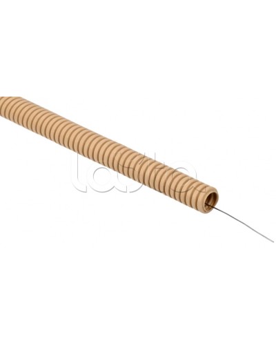 ELASTA Труба гофр. ПВХ d=20мм с зондом сосна (25м) IEK (ET-TG21-121-020-025-K34) в Таганроге Труба гофрированная Pintop.ru