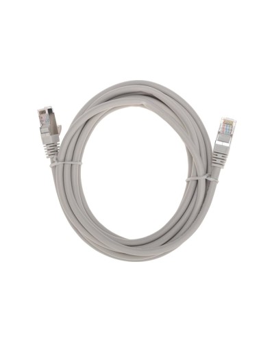 Патч-корд S/FTP, CAT 6A (10G), RJ45-RJ45, 28AWG, LSZH, серый, 3м REXANT 02-0390-3 в Таганроге Патчкорды (медные) Pintop.ru