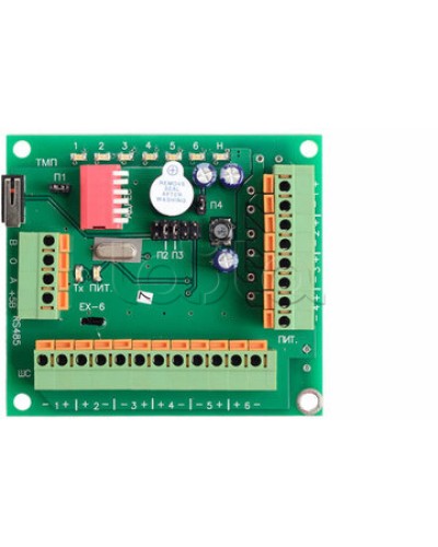 Модуль расширителя шлейфов Полисервис EX-6-1 в Таганроге Модули сопряжения Pintop.ru