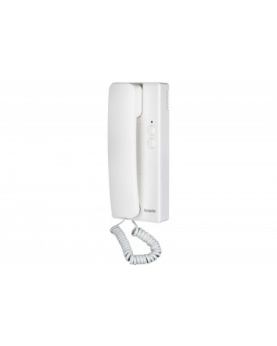 Универсальная квартирная переговорная трубка для подъездного домофона Falcon Eye FE-12U (White) в Таганроге Абонентские аудиоустройства Pintop.ru