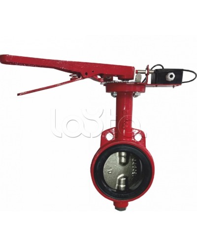 Затвордисковый с ручным приводом с контролем положения УКПЗА Спецавтоматика 3т 150/1,6(Р)-Ф.У3.1-АМК-150v3 в Таганроге Затворы дисковые Pintop.ru