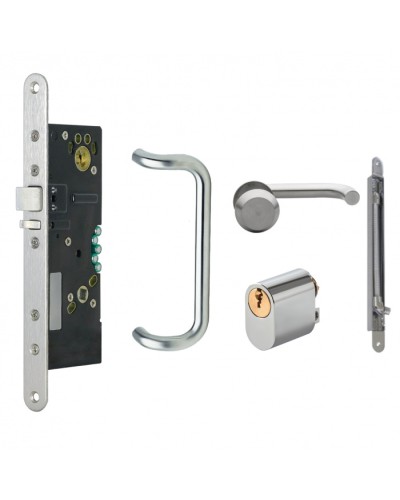 Готовый комплект для установки замка RusGuard Моторный замок RG-Lock 595 (KIT) (Комплект) в Таганроге Защелки Pintop.ru