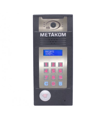 Многоабонентый антивандальный блок вызова со встроенной видеокамерой Метаком MК2018-TMRFGV в Таганроге Блоки вызова многоабонентные Pintop.ru