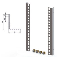 Направляющие для шкафов 15U TLK TLK-VNI-15U-2