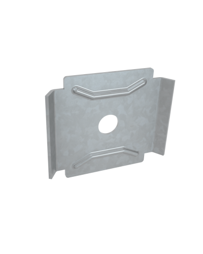 Фиксатор площадка INOX304 КМ-Профиль (FP INOX304) в Таганроге Аксессуары для лотков Pintop.ru