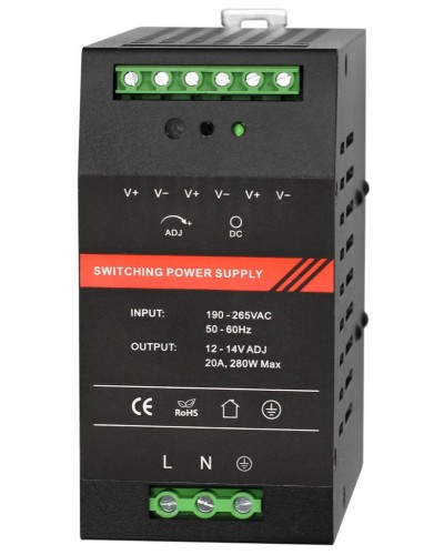 Блок питания Smartec ST-PS120DDU-BK в Таганроге Дополнительное оборудование для СКУД Pintop.ru