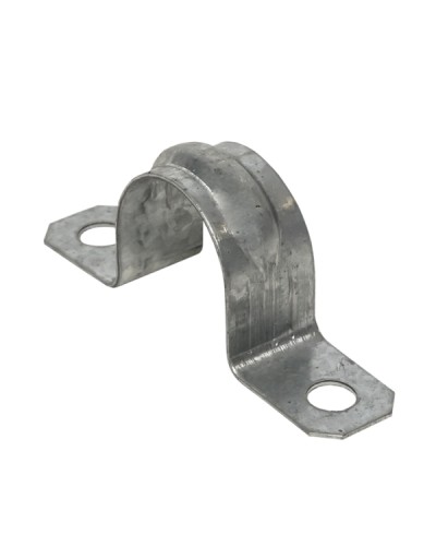 Скоба металлическая двухлапковая d21-22 мм (10 шт) EKF PROxima (sm-2-21-22-r) в Таганроге Держатели, клипсы, скобы Pintop.ru