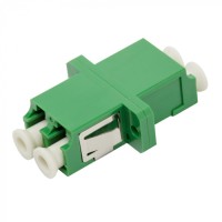 Адаптер оптический LC, SM/APC, корпус SC, дуплексный LANMASTER (LAN-2LCS-AM-APC)