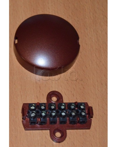 Коробка Комплектстройсервис УК-2П с клеммником на 6 контактов в Таганроге Распределительные коробки Pintop.ru