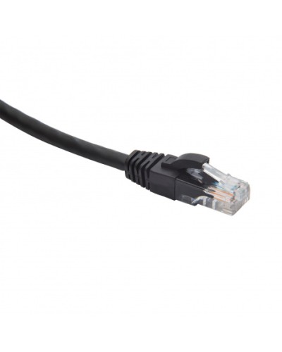 Шнур коммутационный U/UTP категория 5e LSZH нг(А)-HF 15,0 м, черный Datarex DR-181925 в Таганроге Патчкорды (медные) Pintop.ru